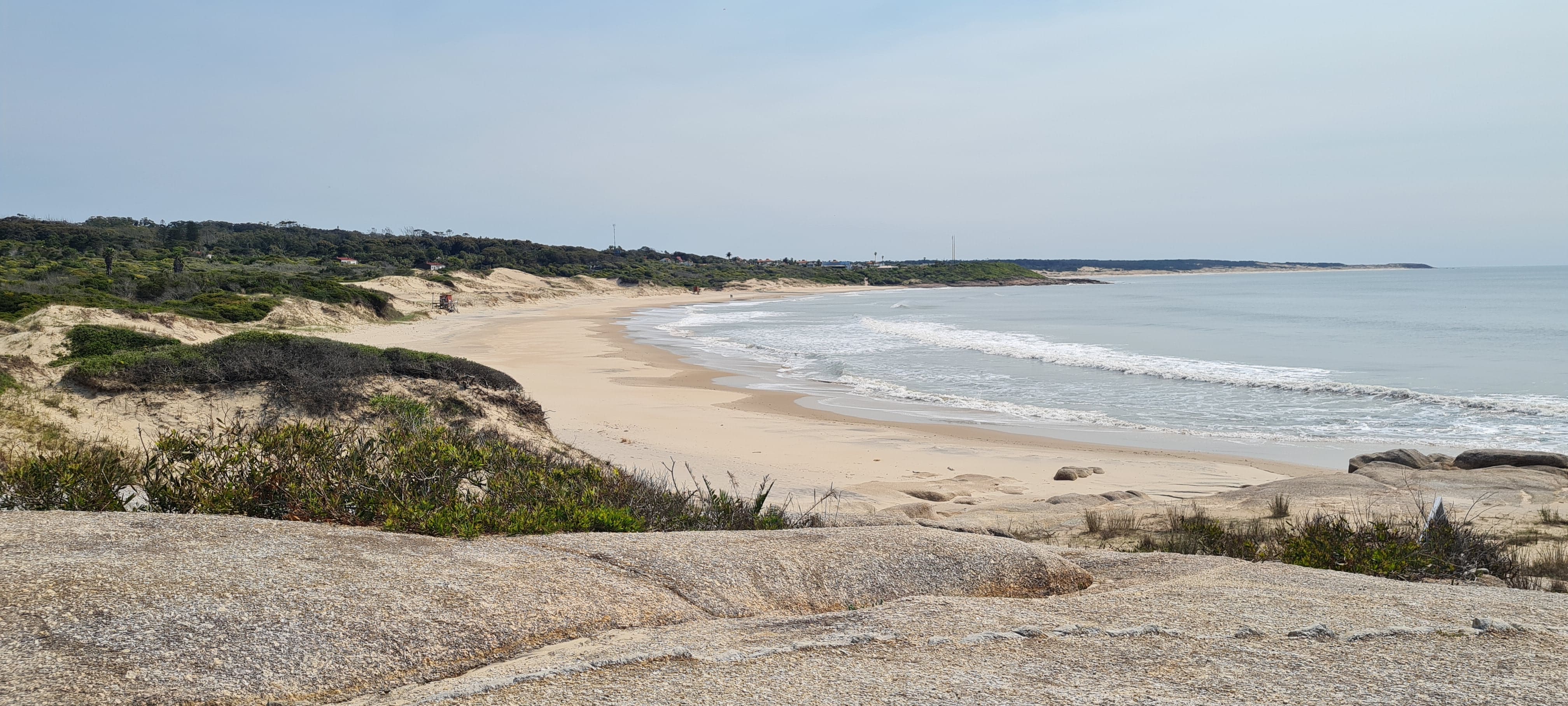 Playa  Uruguay cerró la gira - AUF